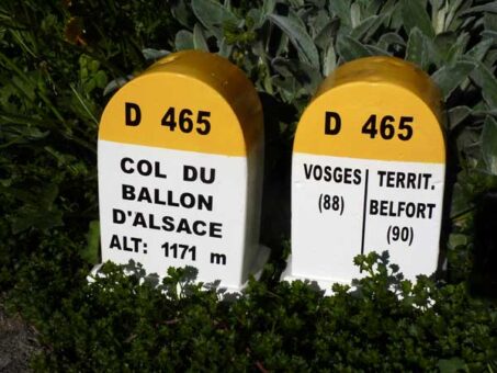 Ballon d'Alsace marker (borne)