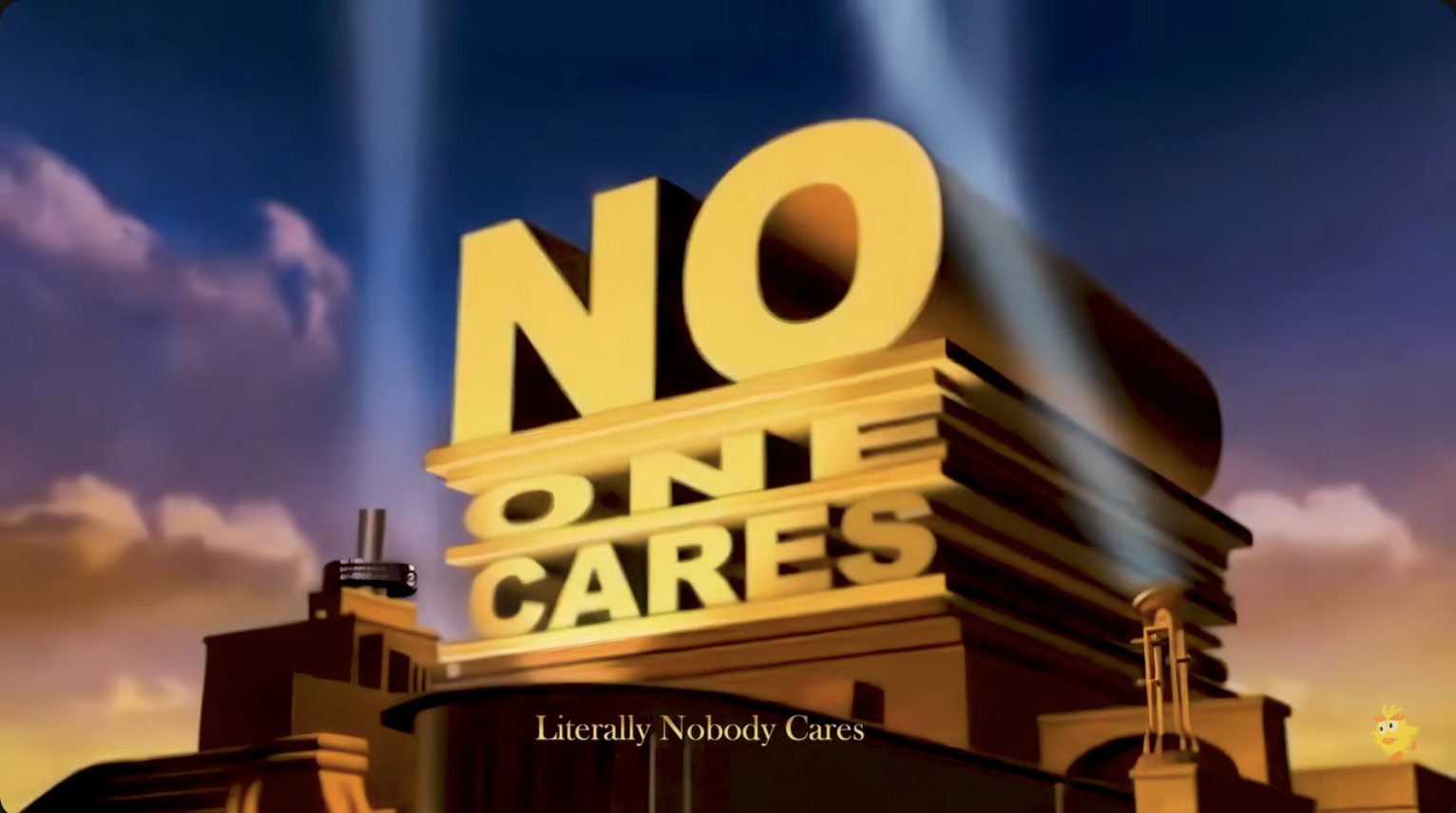 No One Cares