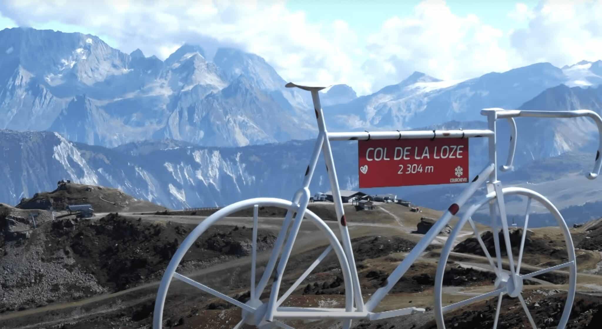 Col de la Loze summit
