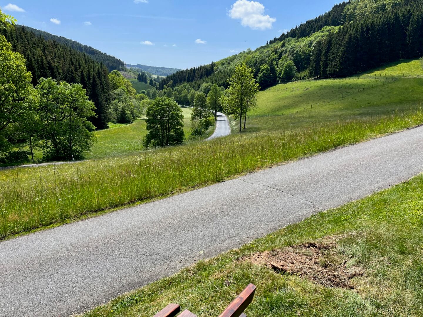 Rest stop between Mollseifen and Girkhausen