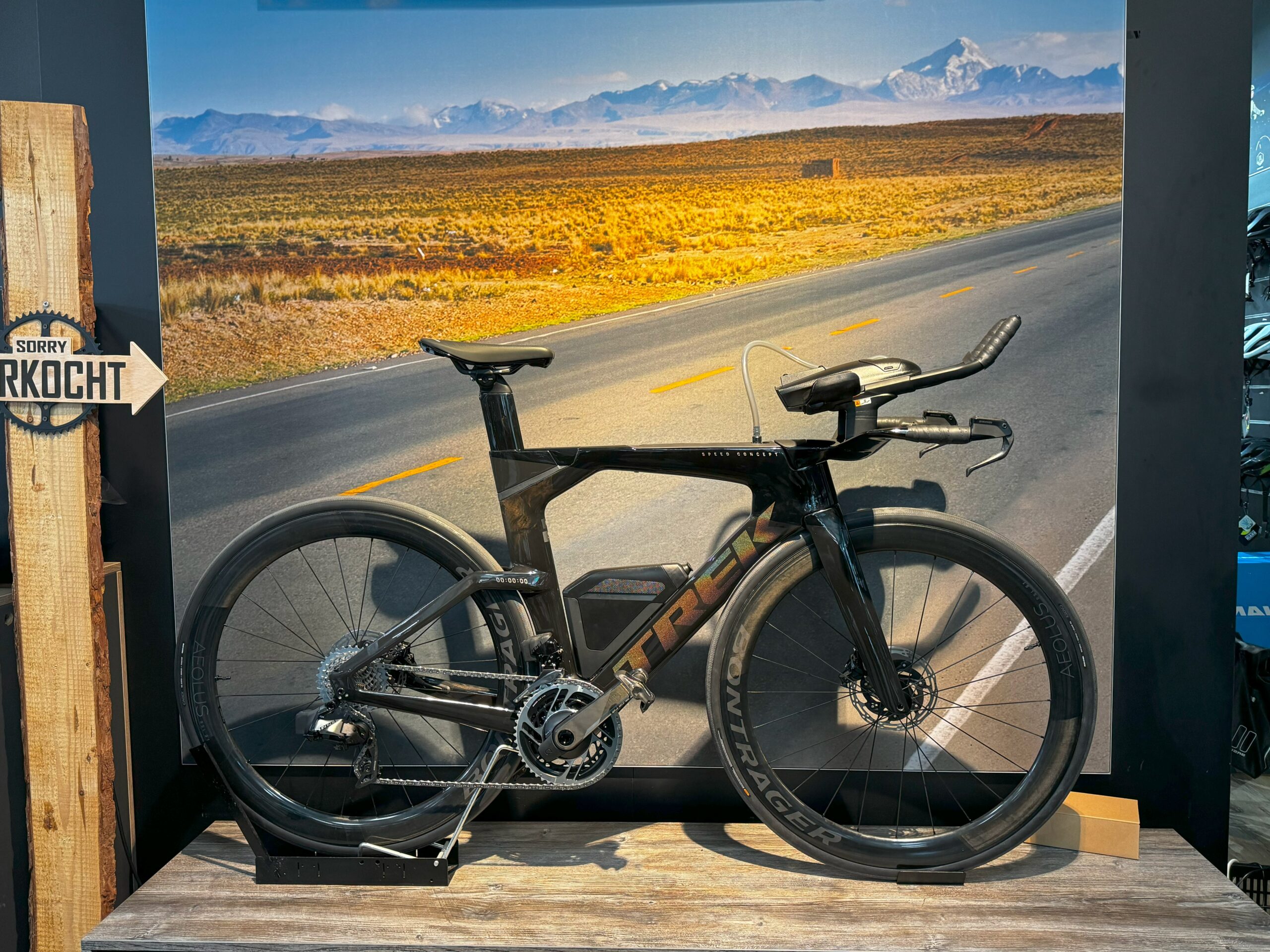 Trek Speed Concept on display