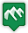 Mountain icon green