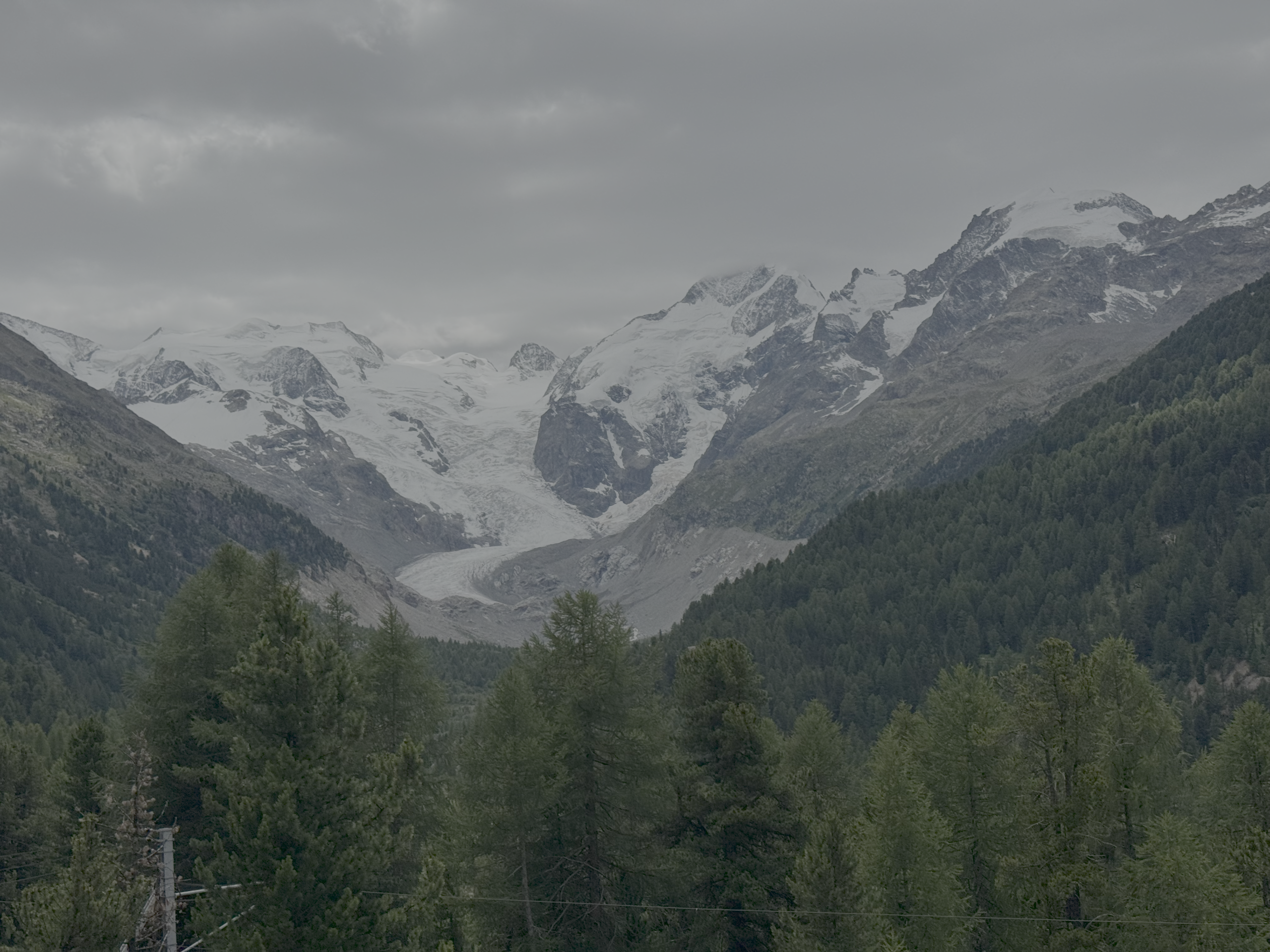 The Morteratsch Glacier