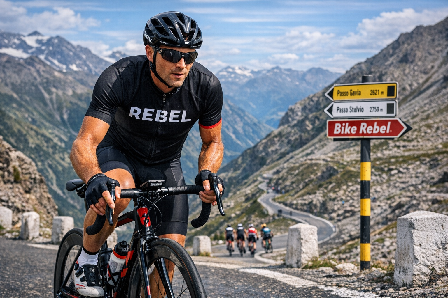 Bike Rebel and the Alps