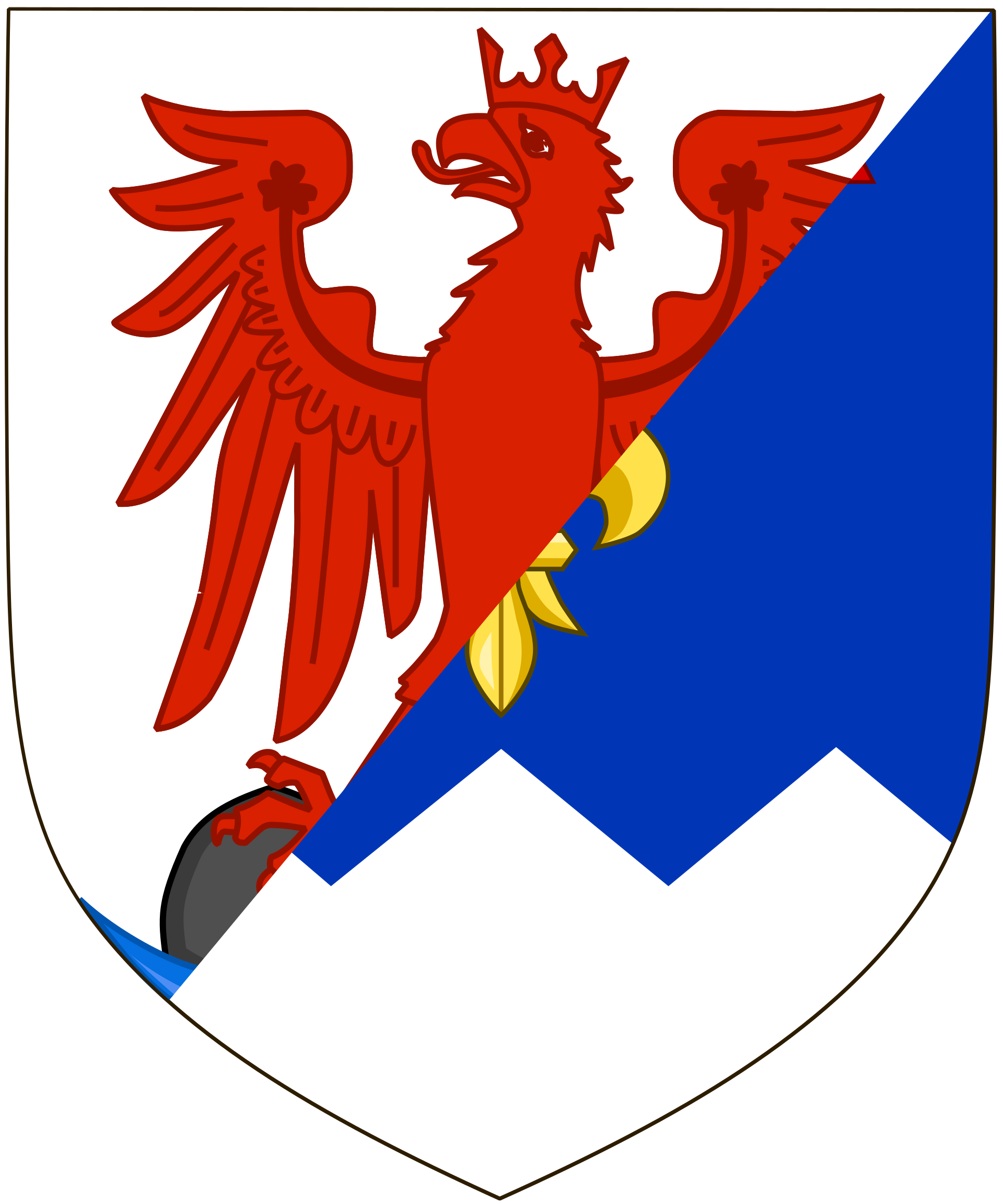 Blason Alpes-de-Haute-Provence Maritimes