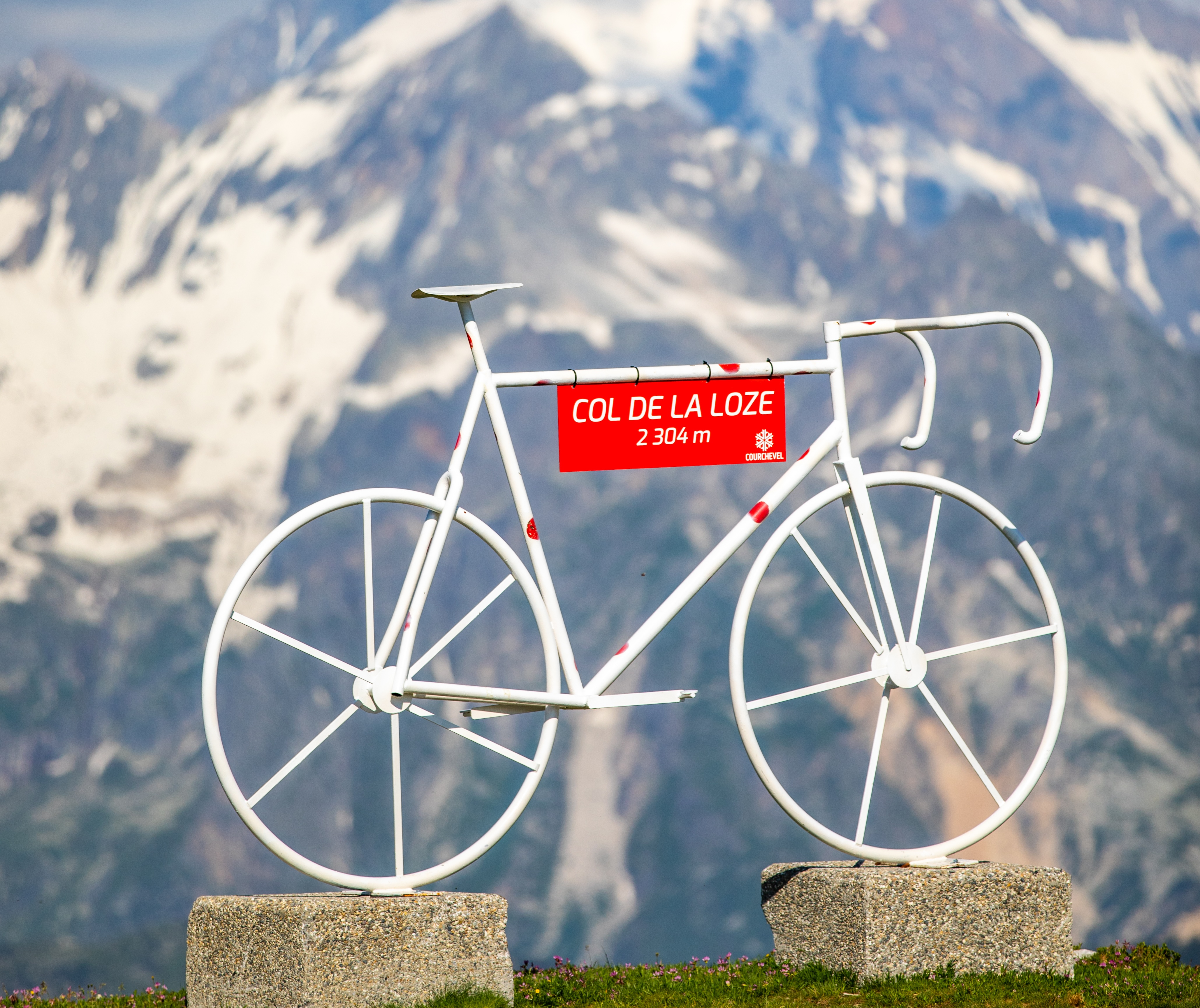 Col de la Loze summit